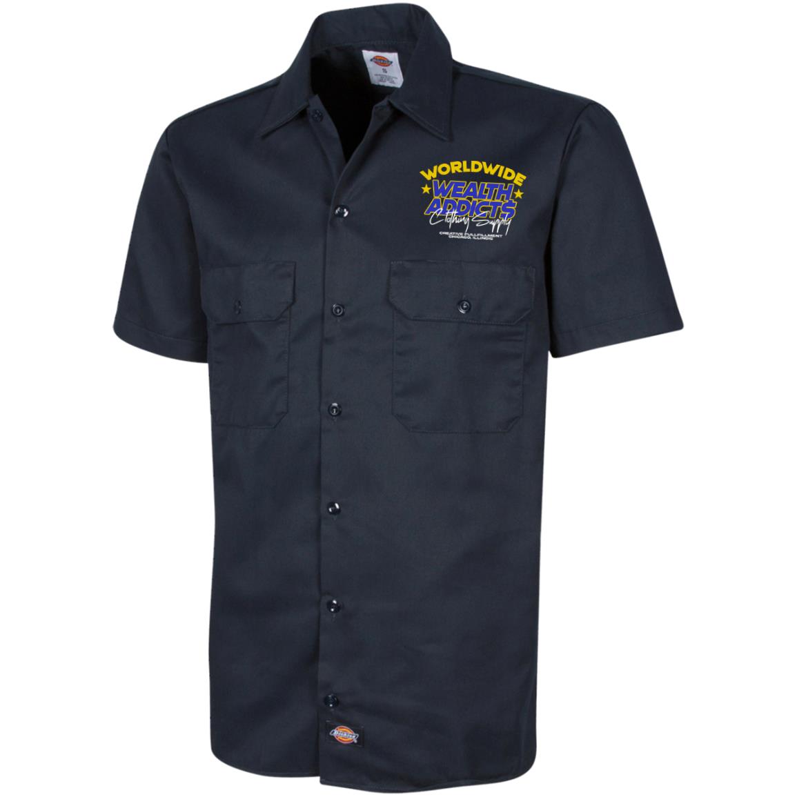 "Worldwide Clothing $upply" Short Sleeve Workshirt