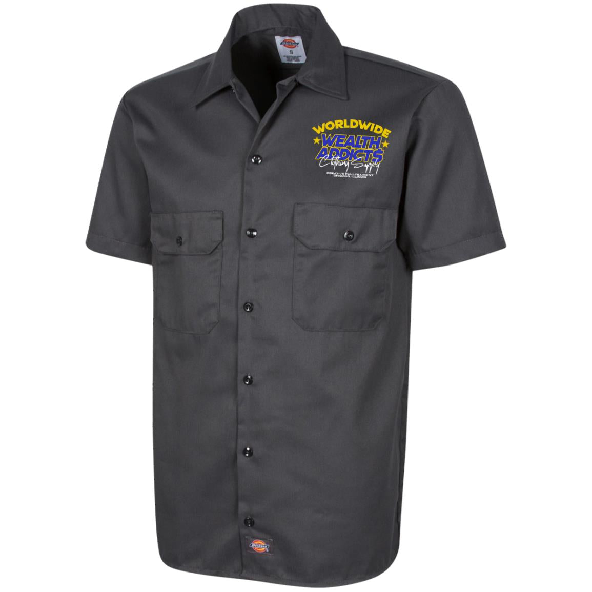 "Worldwide Clothing $upply" Short Sleeve Workshirt