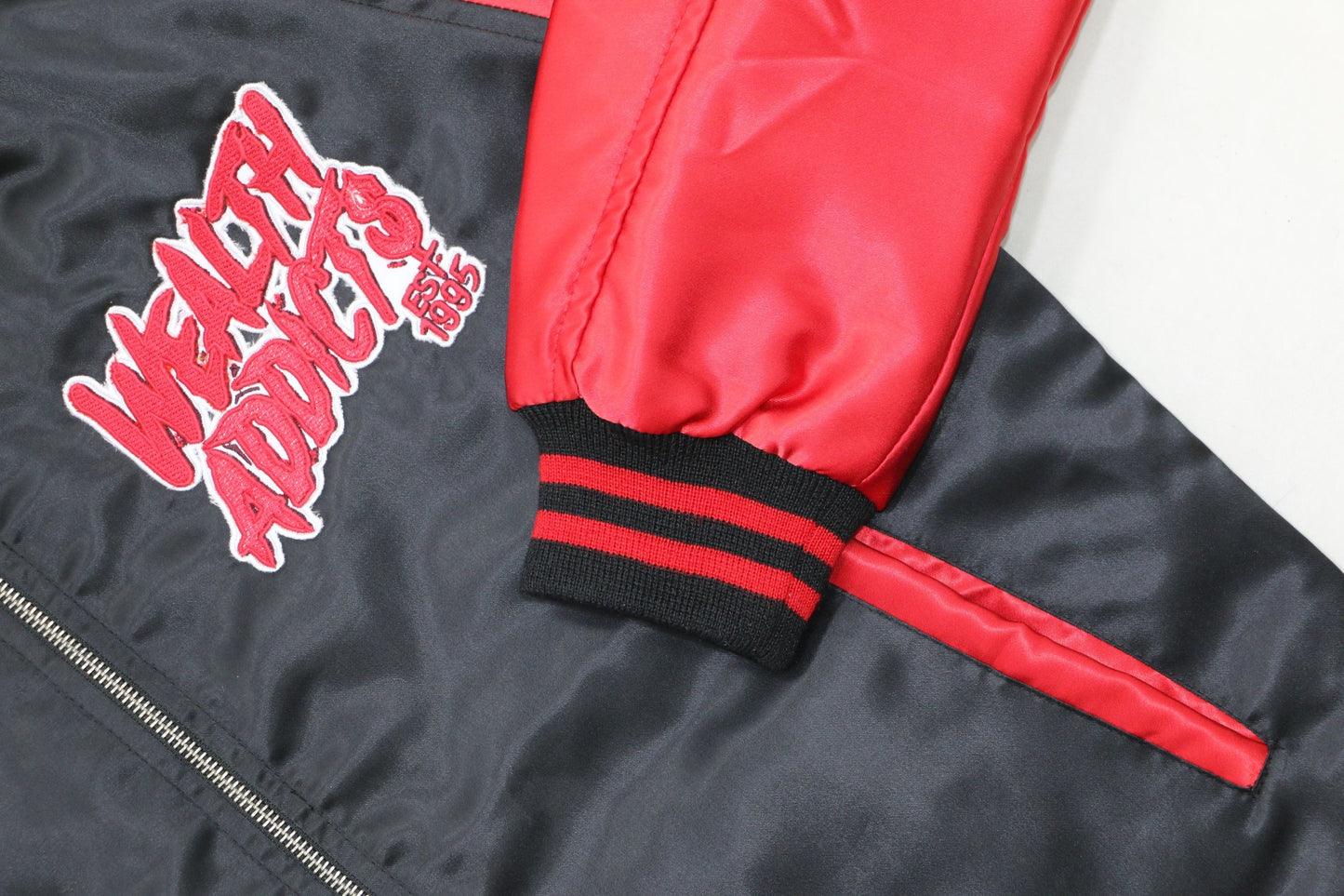"Wealth Addict$" Varsity Jacket