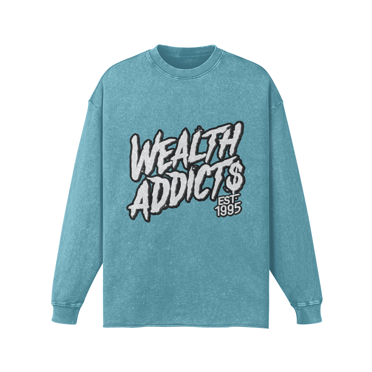 “1995” Faded Long Sleeve Tee