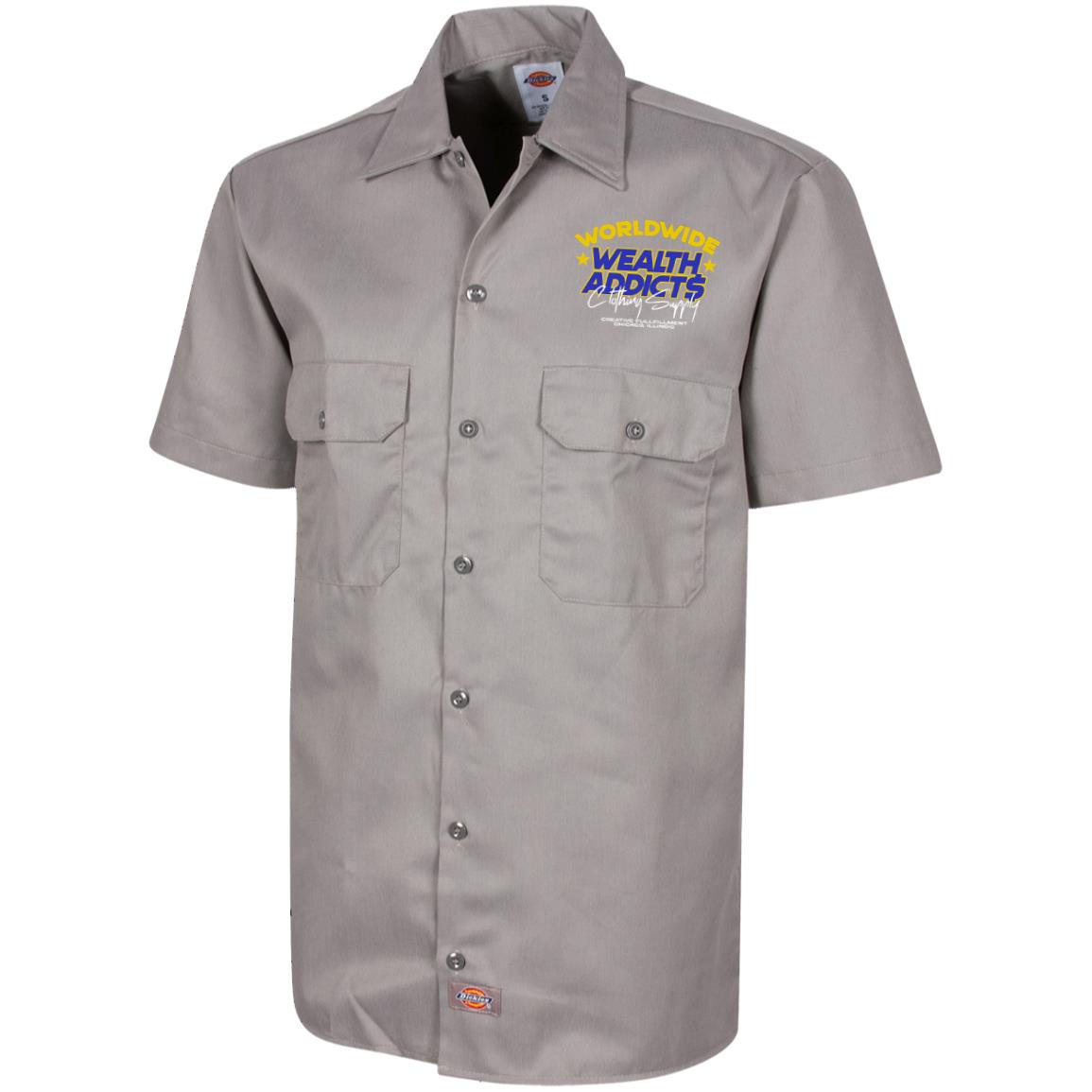 "Worldwide Clothing $upply" Short Sleeve Workshirt