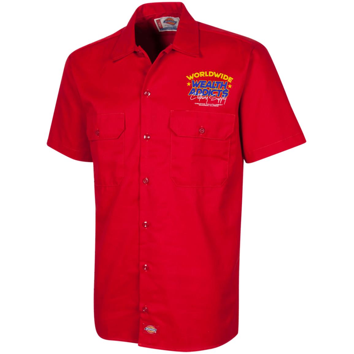 "Worldwide Clothing $upply" Short Sleeve Workshirt