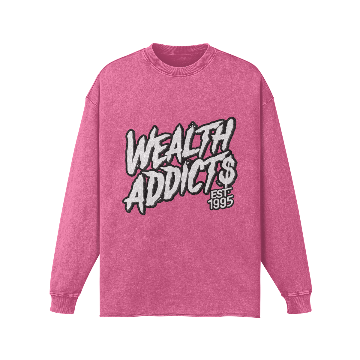 “1995” Faded Long Sleeve Tee